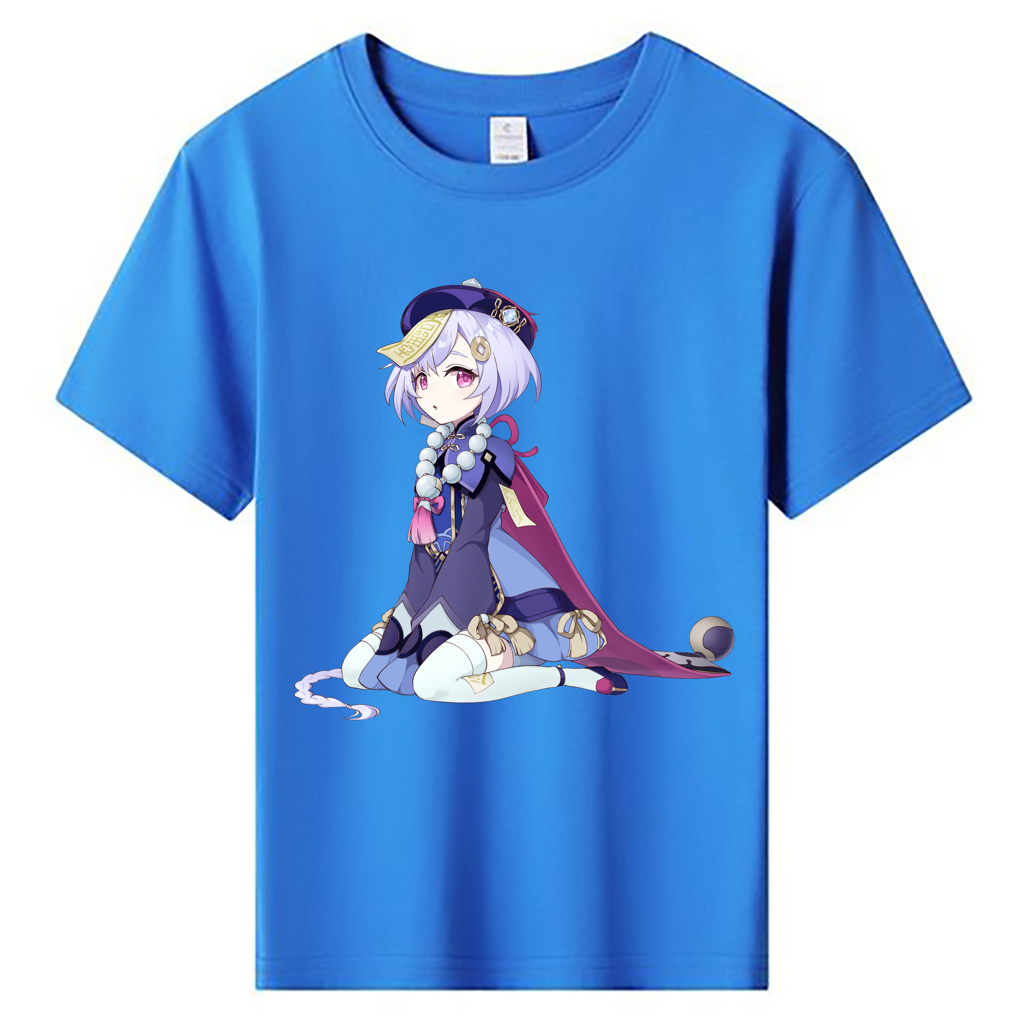 げんし神 七七 なな  genshin Nana 綿100％キッズTシャツ（フロントプリント）